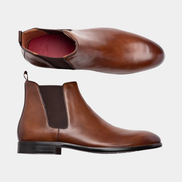 Billede nr 2. for Chelsea boots - TAN
