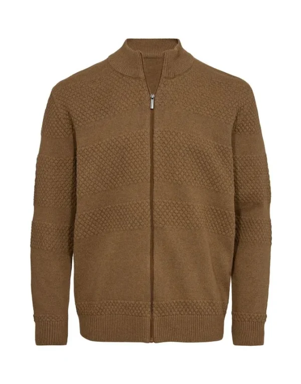 Billede nr 1. for Sailor knit cardigan regular - 880 CAMEL