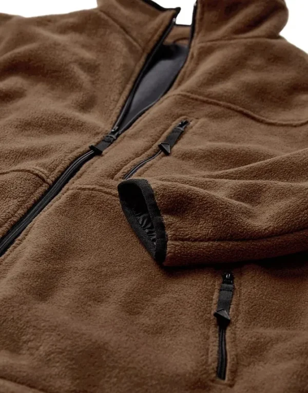 Billede nr 2. for Basic fleece full lined - 835 TOBACCO