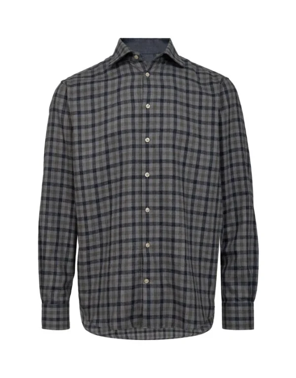 Billede nr 1. for Modern fit l/s twill shirt - 780 ARMY