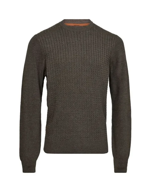Billede nr 1. for Modern fit o-neck - 880 CAMEL