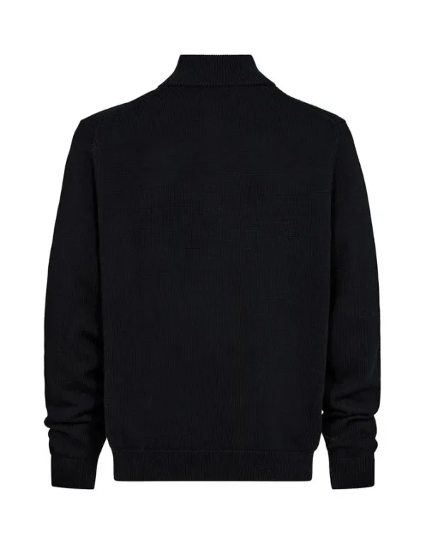 Billede nr 2. for Half zip knit modern fit - 500 NAVY