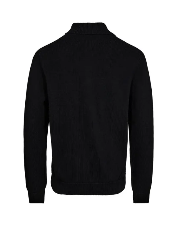 Billede nr 2. for Half zip knit modern fit - 980 BLACK