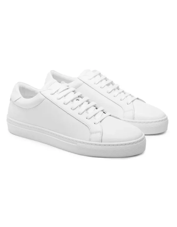 Billede nr 1. for Theodor Leather Sneaker - 201201 WHITE