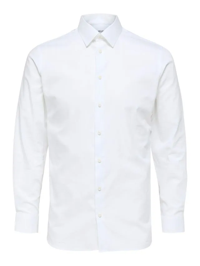 Billede nr 1. for SLHSLIMETHAN SHIRT LS CLASSIC NOOS - BRIGHT WHITE