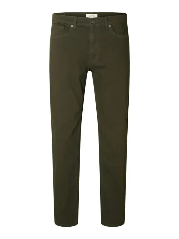 Billede nr 1. for SLH196-STRAIGHT BEN MARLON JEANS NO - FOREST NIGHT