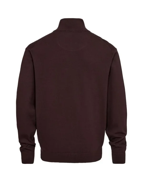 Billede nr 2. for Reg fit structure half zip - 370 BOURDEAUX