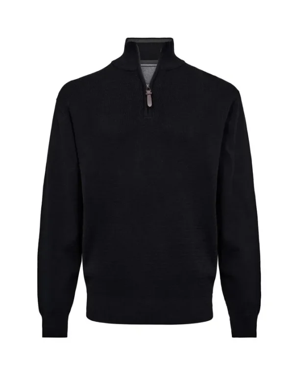 Billede nr 1. for Reg fit structure half zip - 500 NAVY