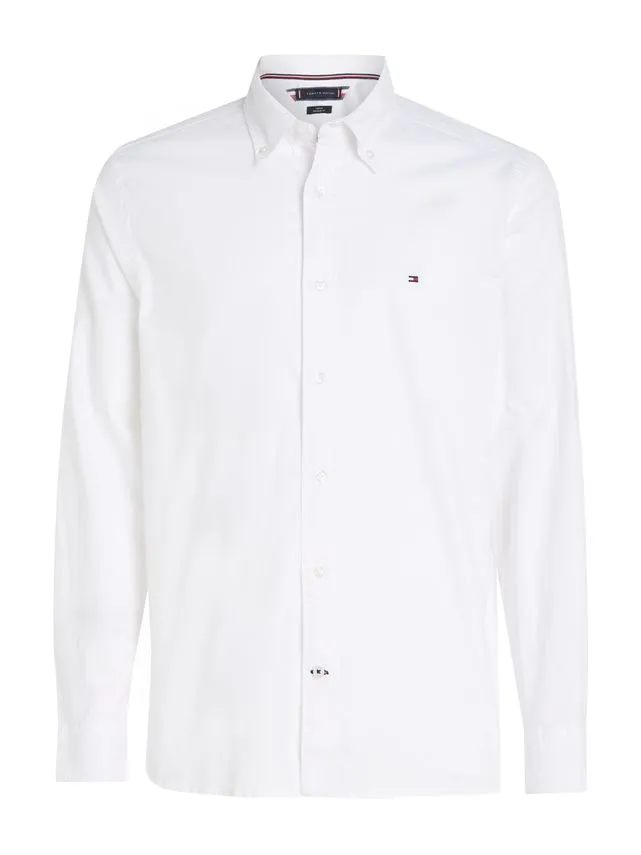 Billede nr 1. for CORE 1985 FLEX OXFORD RF SHIRT - YBR WHITE