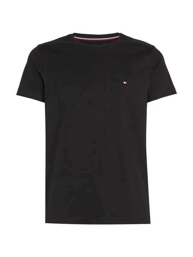 Billede nr 1. for CORE STRETCH SLIM C-NECK TEE - BDS BLACK