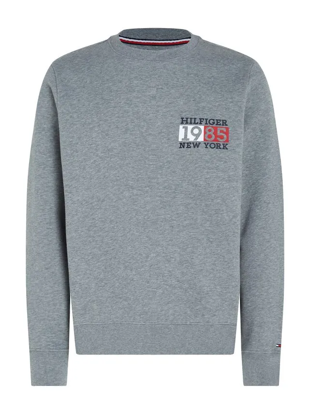 Billede nr 1. for NEW YORK FLAG SWEATSHIRT - P91 MEDIUM GREY