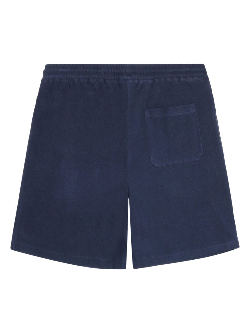 FIG loose fit bouclé jersey shorts  - Navy - Billede 2