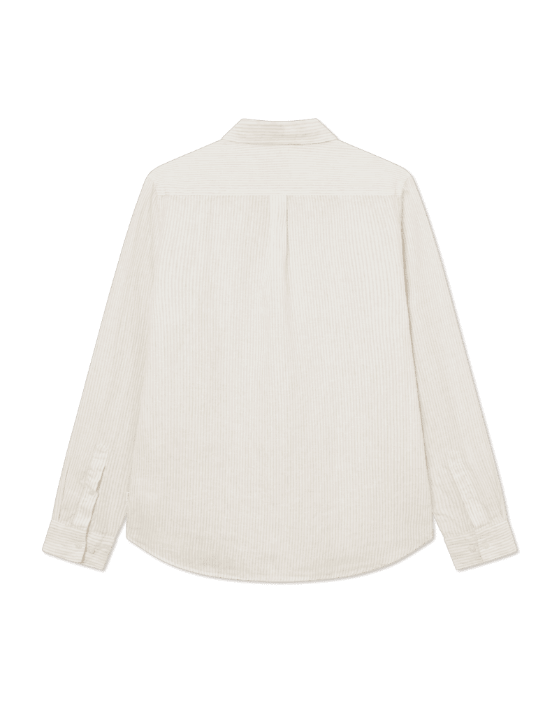 Kristian Linen Shirt - Sand - Billede 2