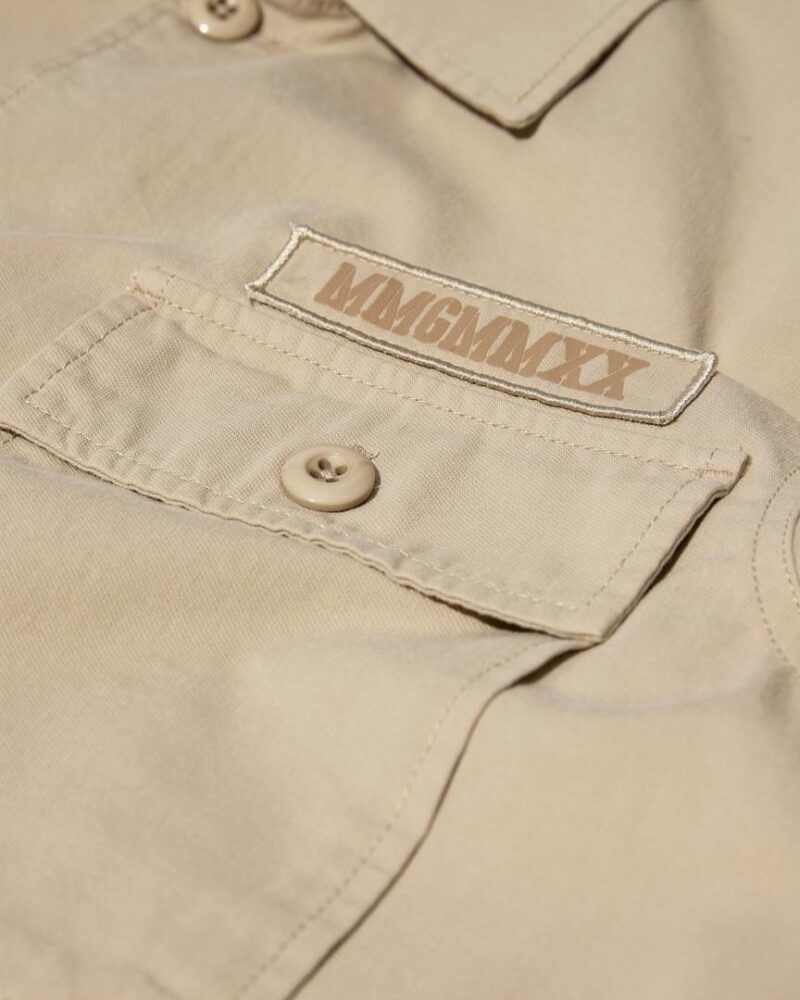 MMGMarcello Uniform Overshirt - Sand - Billede 3