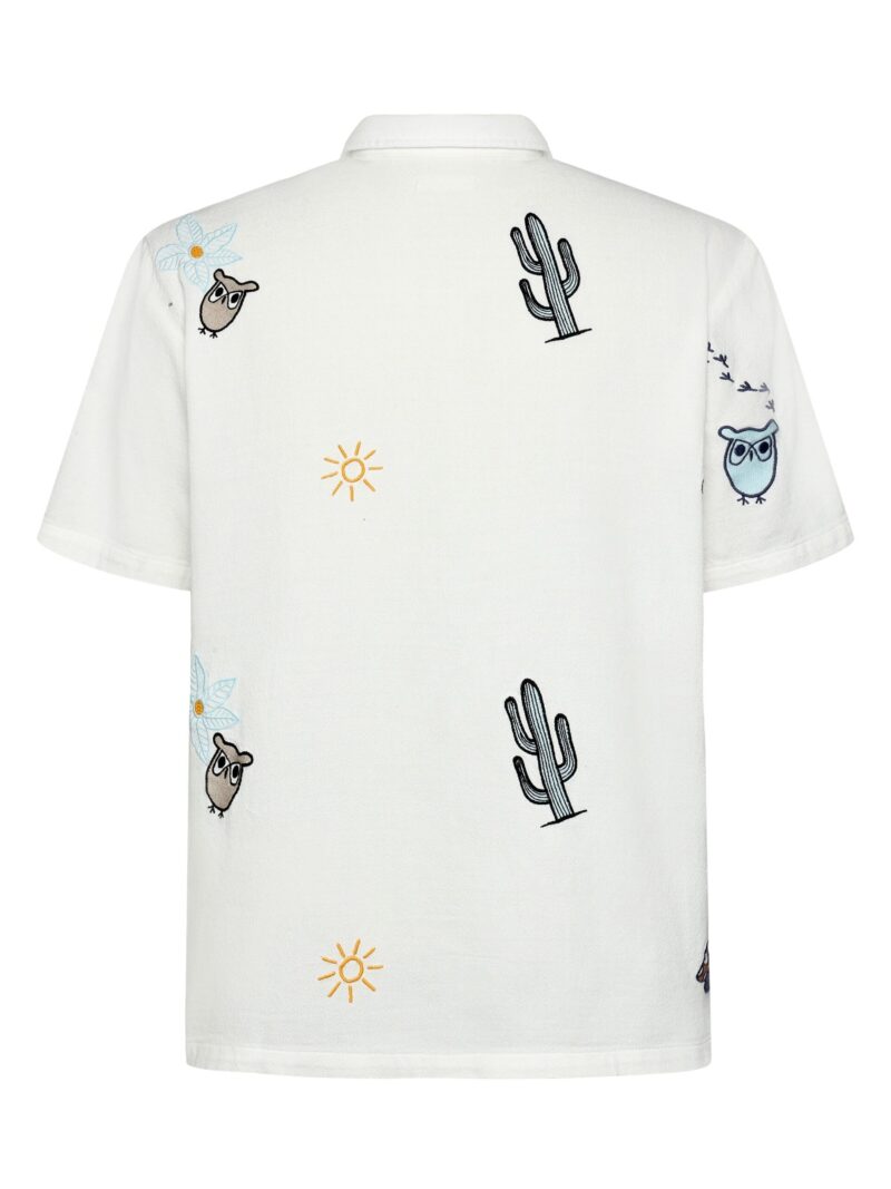 Box fit short sleeve shirt - White - Billede 3