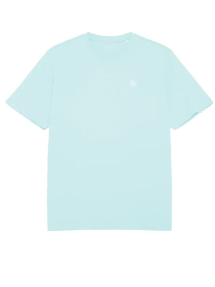 Billede nr 1. for LOKE badge tee - Regenerative Organ - 1480 AQUA-ESQUE