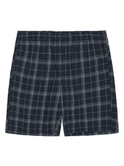 Billede nr 1. for FIG checkered shorts - GOTS/Vegan - 7034 BLUE CHECK