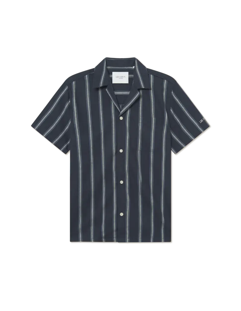 Billede nr 1. for Lawson Stripe SS Shirt - 460479 DARK NAV