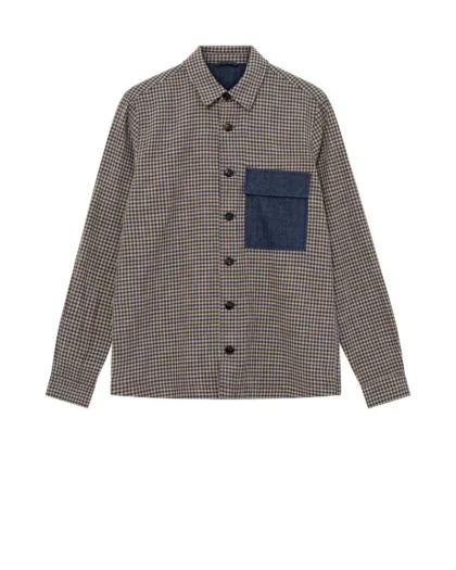 Billede nr 1. for MMGWilson Check Overshirt - 648 BROWN CHECK