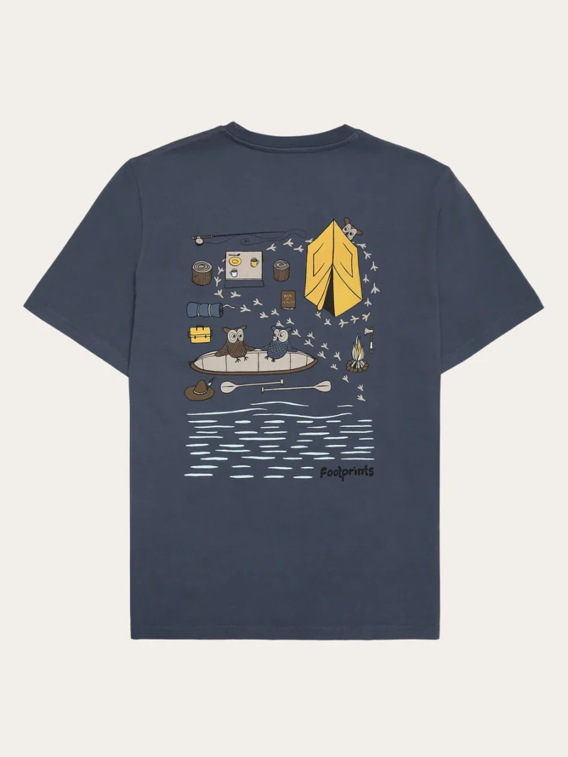 Regular short sleeve - Blue - Billede 2
