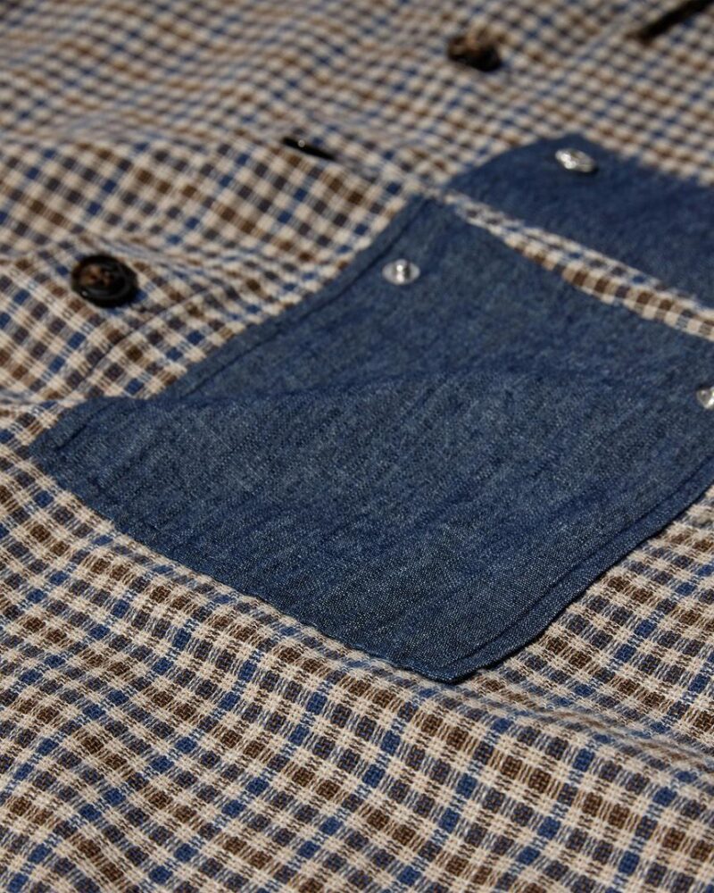Wilson Check Overshirt - Brown - Billede 2
