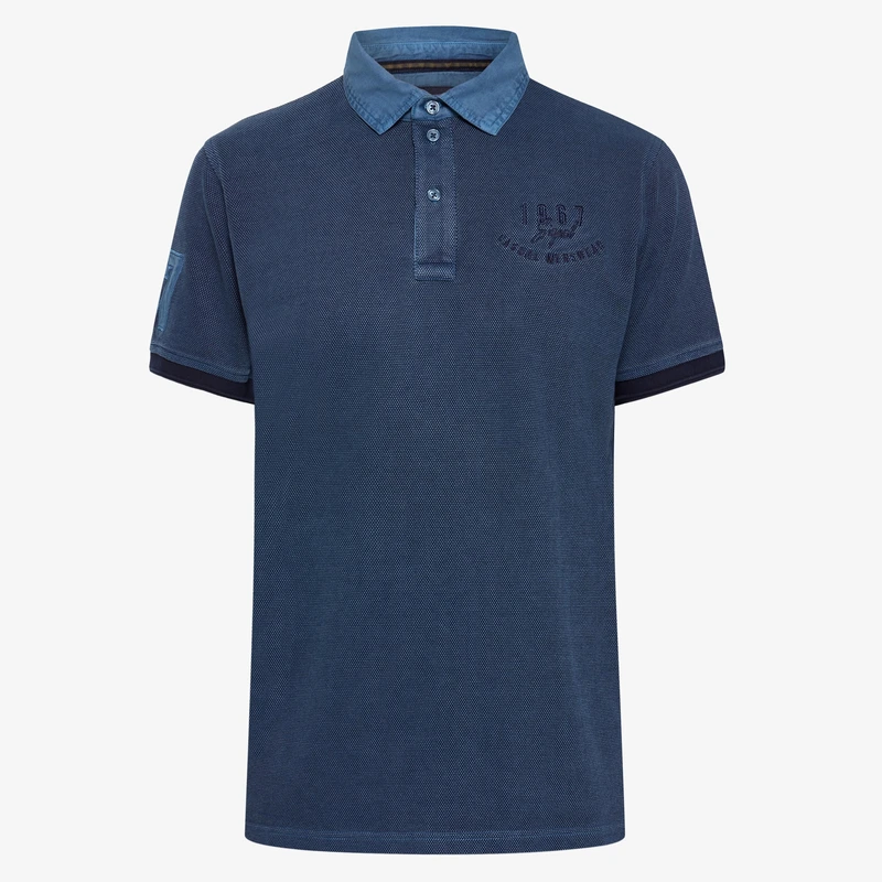 Billede nr 1. for OscarSi Badge Polo - 7240 DEEP MARIN