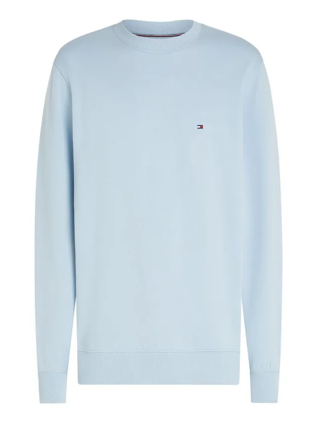 Billede nr 1. for ESSENTIAL TERRY CREWNECK - C1O BREEZY BLUE