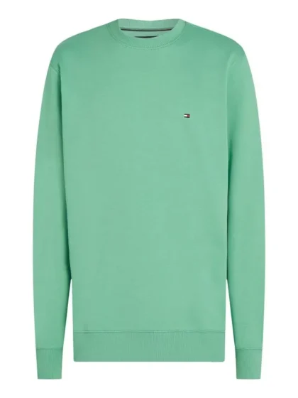 Billede nr 1. for ESSENTIAL TERRY CREWNECK - L3J FORT GREEN