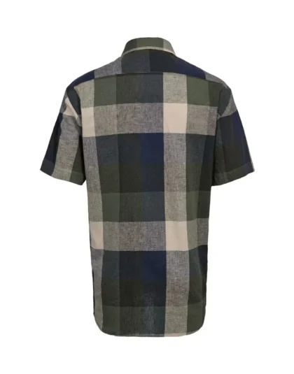 Billede nr 2. for Reg. fit s/s shirt - 500 NAVY