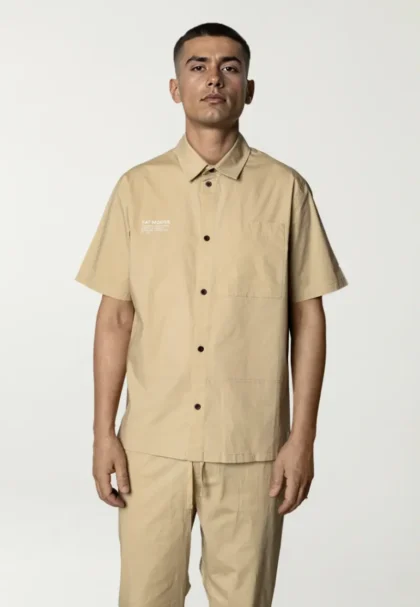 Billede nr 1. for Evan Shirt SS - KHAKI