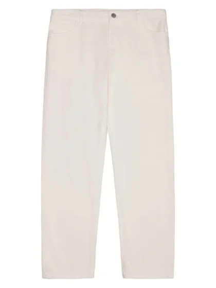 Billede nr 1. for FLINT 5-pocket raw twill pants - 1387 EGRET