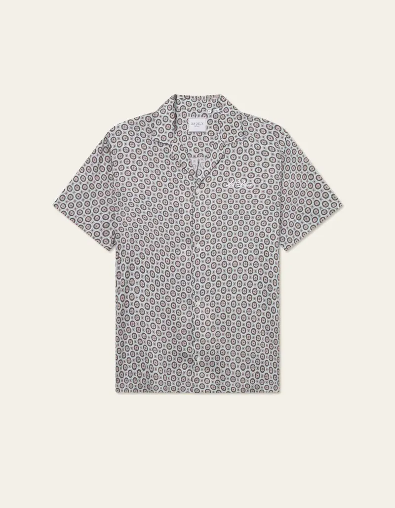 Billede nr 1. for Foulard AOP SS Shirt - 570570 SMOKE GR