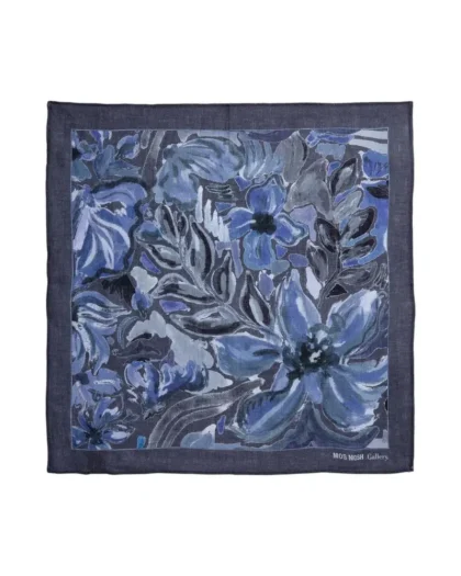 Billede nr 1. for MMGSun Linen Neckerchief - 789 INDIGO NAVY
