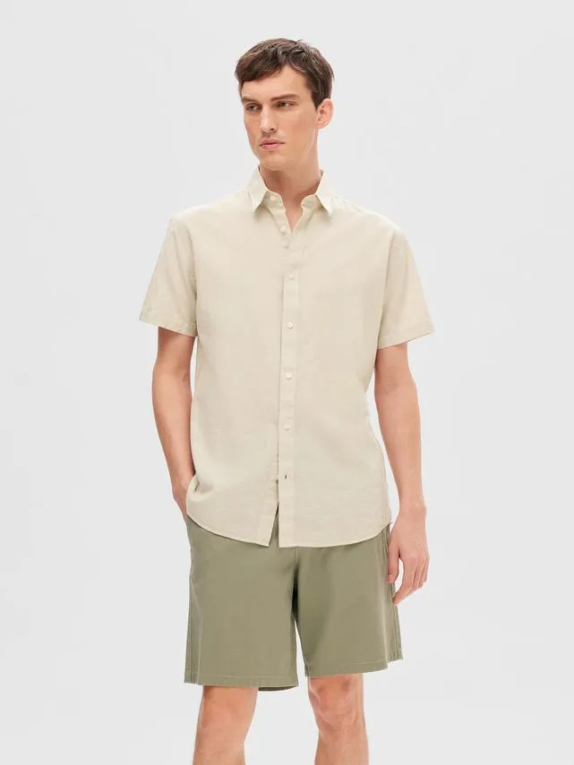 Billede nr 1. for SLHREG-SUN SHIRT SS NOOS - PURE CASHMERE