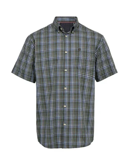 Billede nr 1. for Reg. fit s/s shirt - 740 GREEN