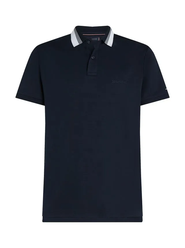 Billede nr 1. for INTERLOCK COLLAR DETAIL REG POLO - DW5 DESERT SKY