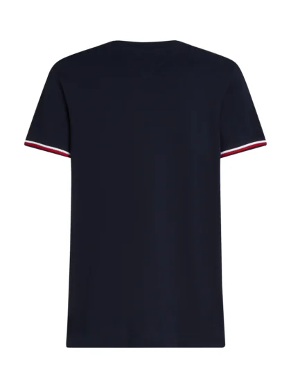 Billede nr 2. for GLOBAL STRIPE CUFF TEE - DW5 DESERT SKY