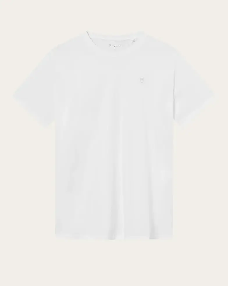 Billede nr 1. for LOKE badge tee - Regenerative Organ - 1010 BRIGHT WHI