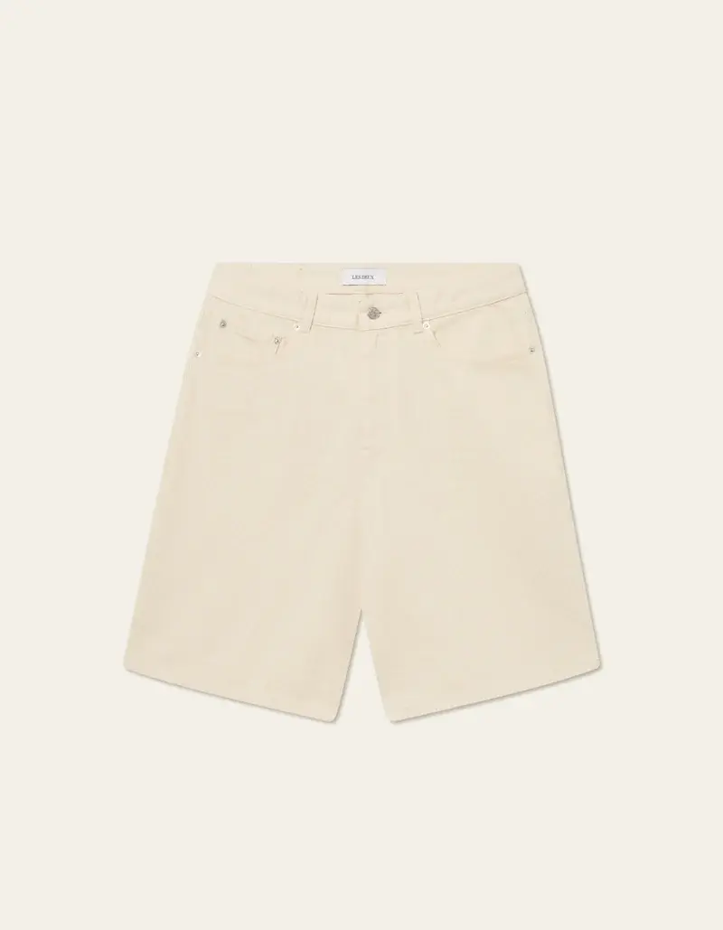 Billede nr 1. for Ryder Solid Denim Shorts - 215 IVORY