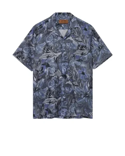 Billede nr 1. for MMGBabel Sun Linen SS Shirt - 789 INDIGO NAVY