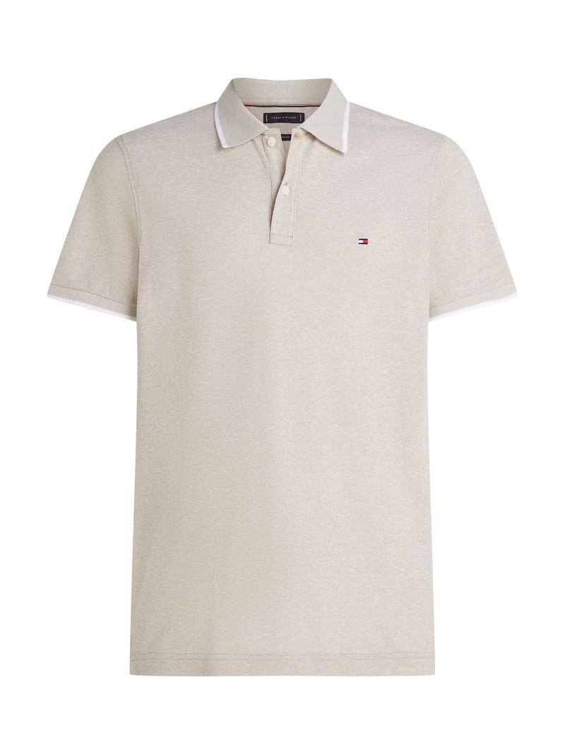 Billede nr 1. for LINEN PIQUE REG POLO - RBT SANDALWOOD
