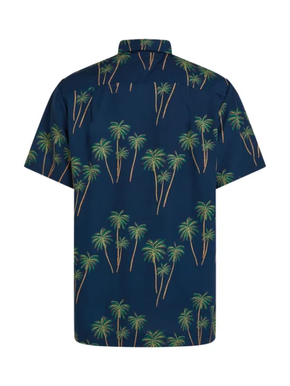 Billede nr 2. for LIGHTWEIGHT PALM SS RF SHIRT - DAF NIGHT SKY