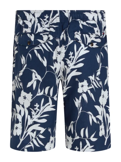 Billede nr 2. for HARLEM PO LINEN PRINT SHORT - DAF NIGHT SKY