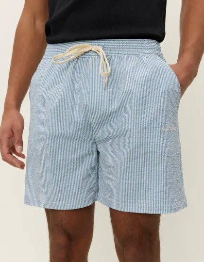 Billede nr 2. for Stan Stripe Seersucker Swim shorts - 203 ALLURE