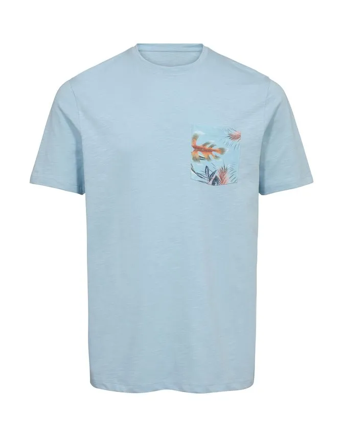 Billede nr 1. for O-neck modern fit - 460 LIGHT BLUE