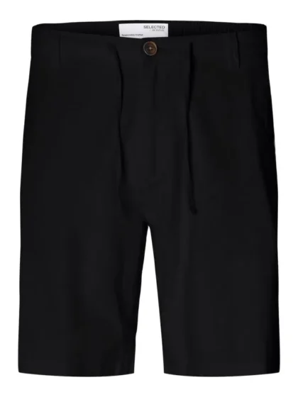 Billede nr 1. for SLHREGULAR-BRODY LINEN BLD SHORTS N - BLACK