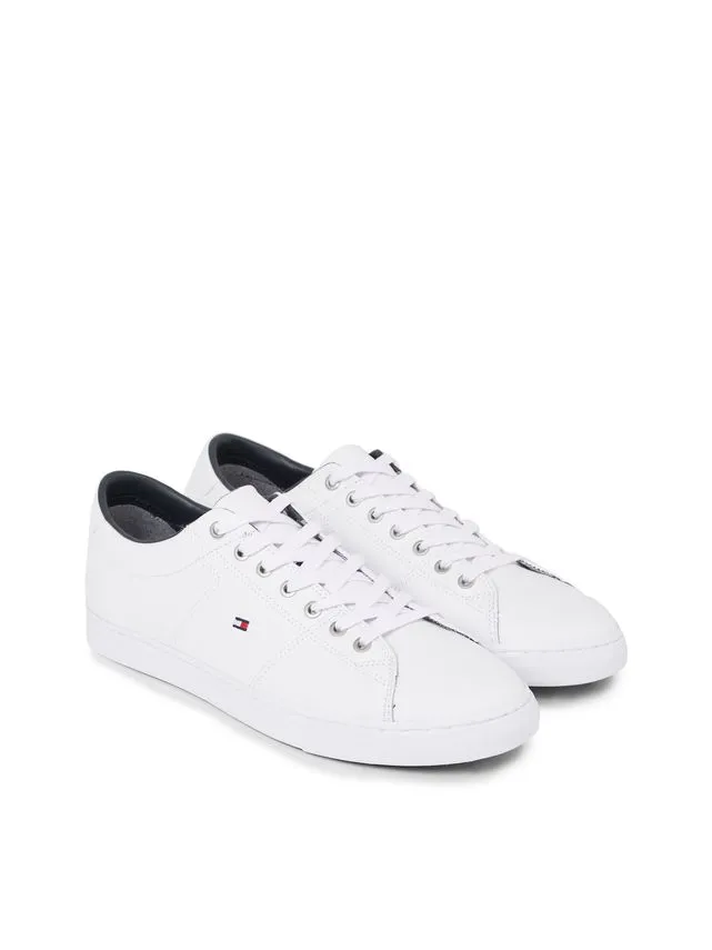 Billede nr 1. for ESSENTIAL LEATHER SNEAKER - 100 WHITE