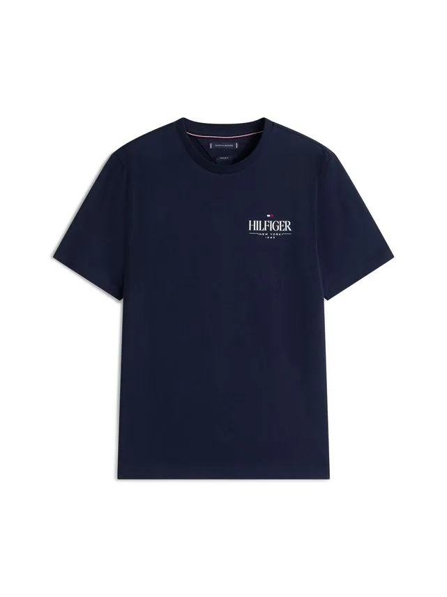 Billede nr 1. for HILFIGER STACK TEE - DW5 DESERT SKY