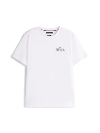 Billede nr 1. for HILFIGER STACK TEE - YBR WHITE