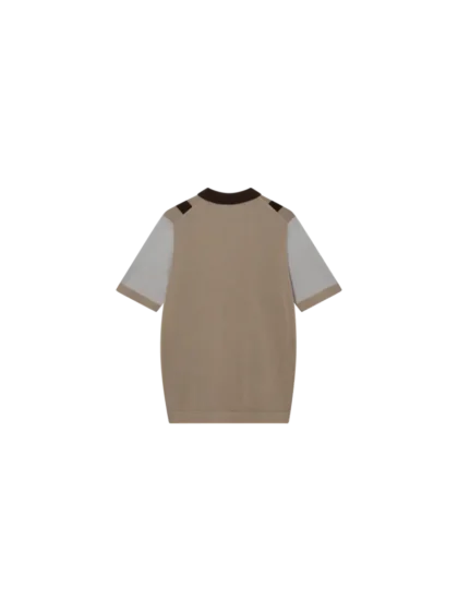 Billede nr 2. for MMGJustin Zip SS Knit Polo - 172 ALUMINUM